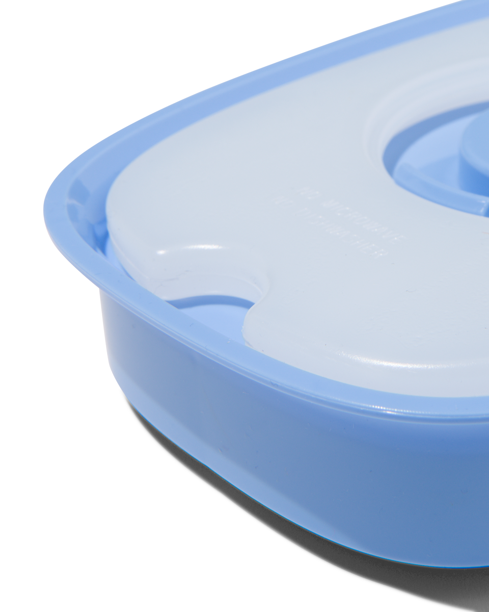 saladebox met koelelement blauw - 80630647 - HEMA