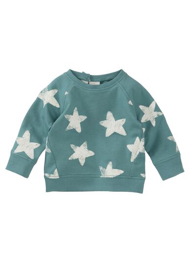babysweater blauw - 1000011446 - HEMA