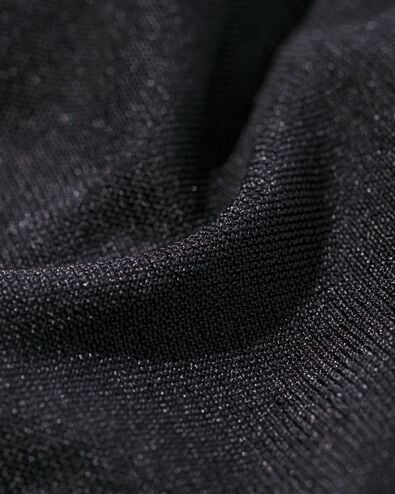 damessportshirt naadloos  zwart zwart - 36000035BLACK - HEMA