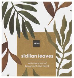 geurkaars in cadeaudoos sicilian leaves - 13502734 - HEMA