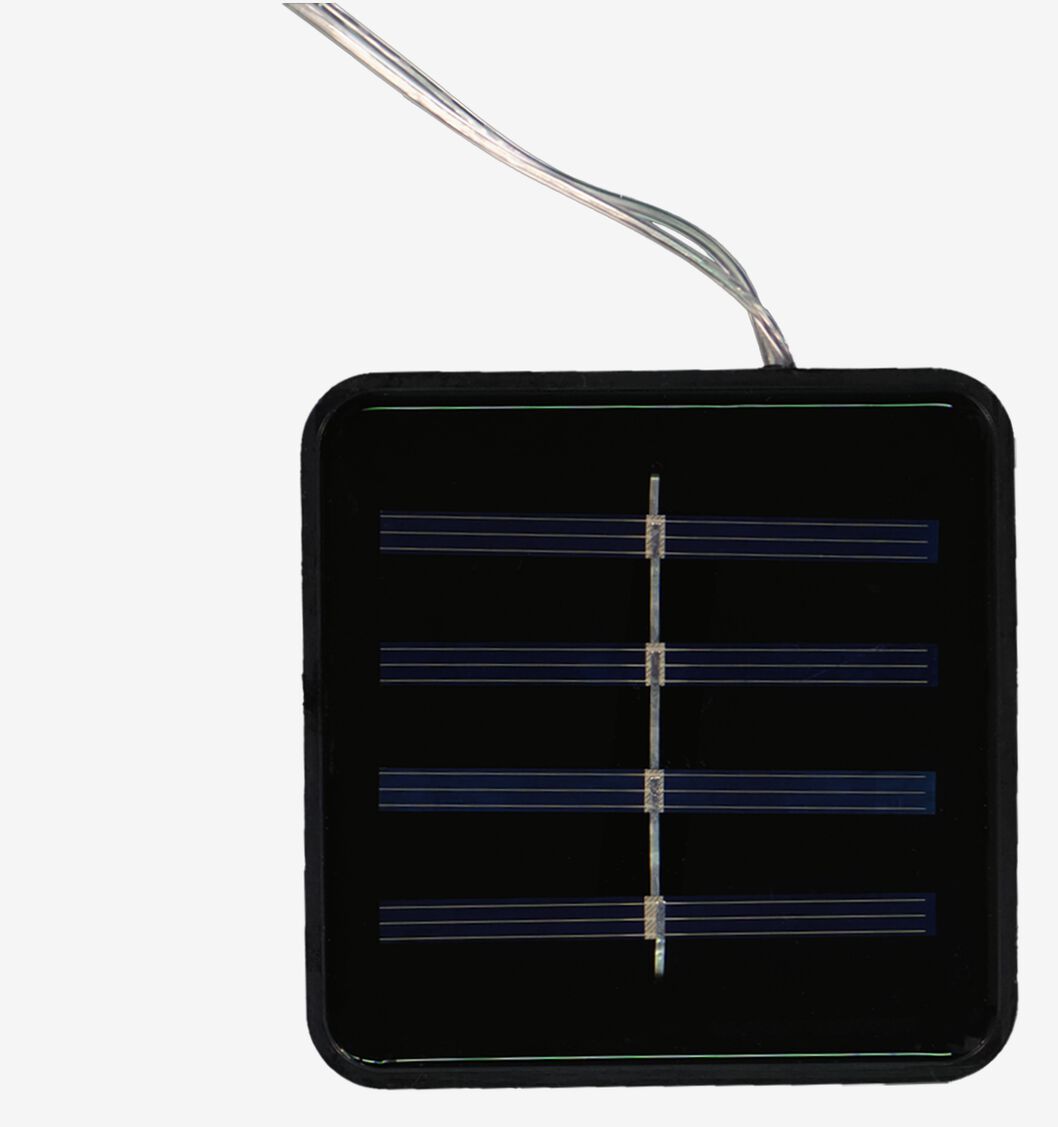 solar lampionslinger 10m met 18 LED lichtjes - 41810310 - HEMA