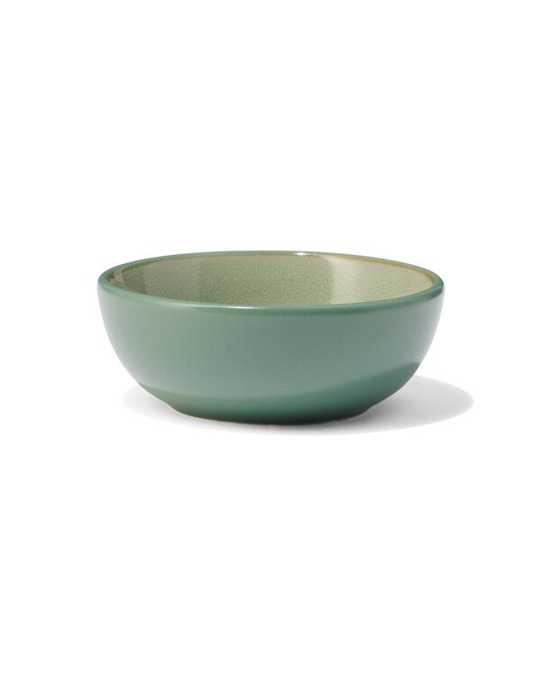 schaaltje Helsinki reactief glazuur groen 9.5cm - 9602609 - HEMA