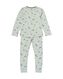 kinder pyjama bramen lichtgroen - 1000030833 - HEMA