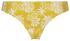dames bikinibroekje - rib flower geel - 1000022863 - HEMA