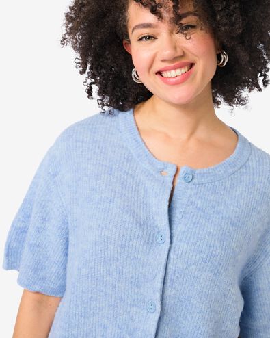 damesvest Grace lichtblauw lichtblauw - 36261340LIGHTBLUE - HEMA