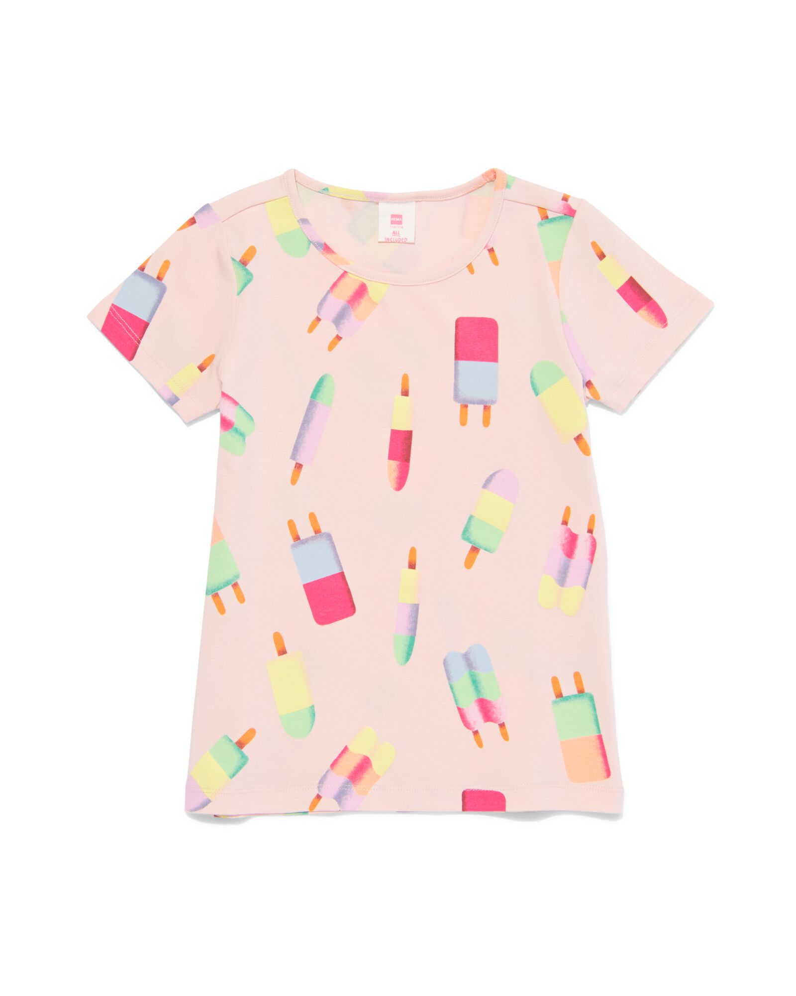 kinder t-shirt roze - 30864025PINK - HEMA