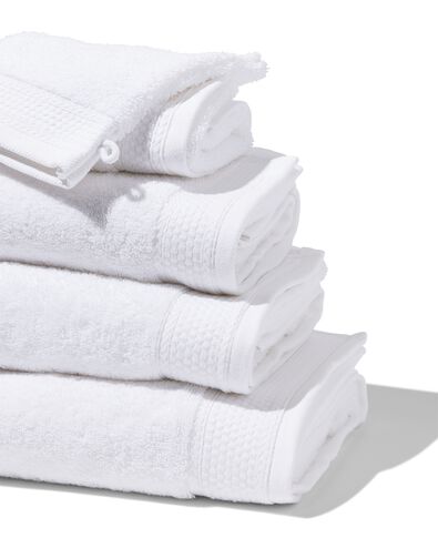handdoeken - hotel extra zwaar wit wit - 1000015151 - HEMA