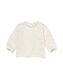 baby shirt broderie gebroken wit gebroken wit - 1000032031 - HEMA