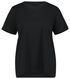 dames t-shirt zwart XL - 36394784 - HEMA