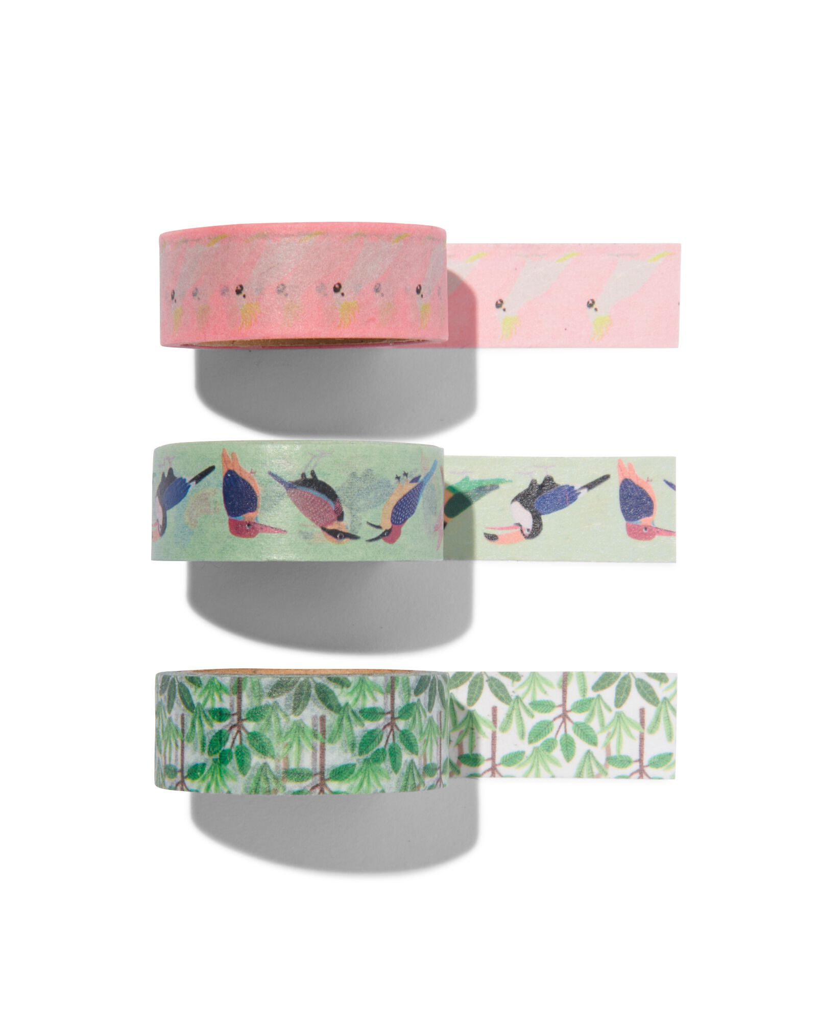 washitapes dieren - 3 stuks - 14590216 - HEMA