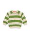 baby sweater strepen groen groen - 33184740GREEN - HEMA