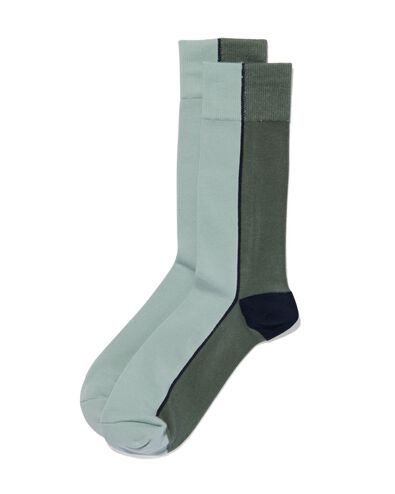 heren sokken met katoen grijs 39/42 - 4102631 - HEMA