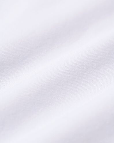 kinder t-shirts biologisch katoen - 2 stuks wit 134/140 - 30835664 - HEMA
