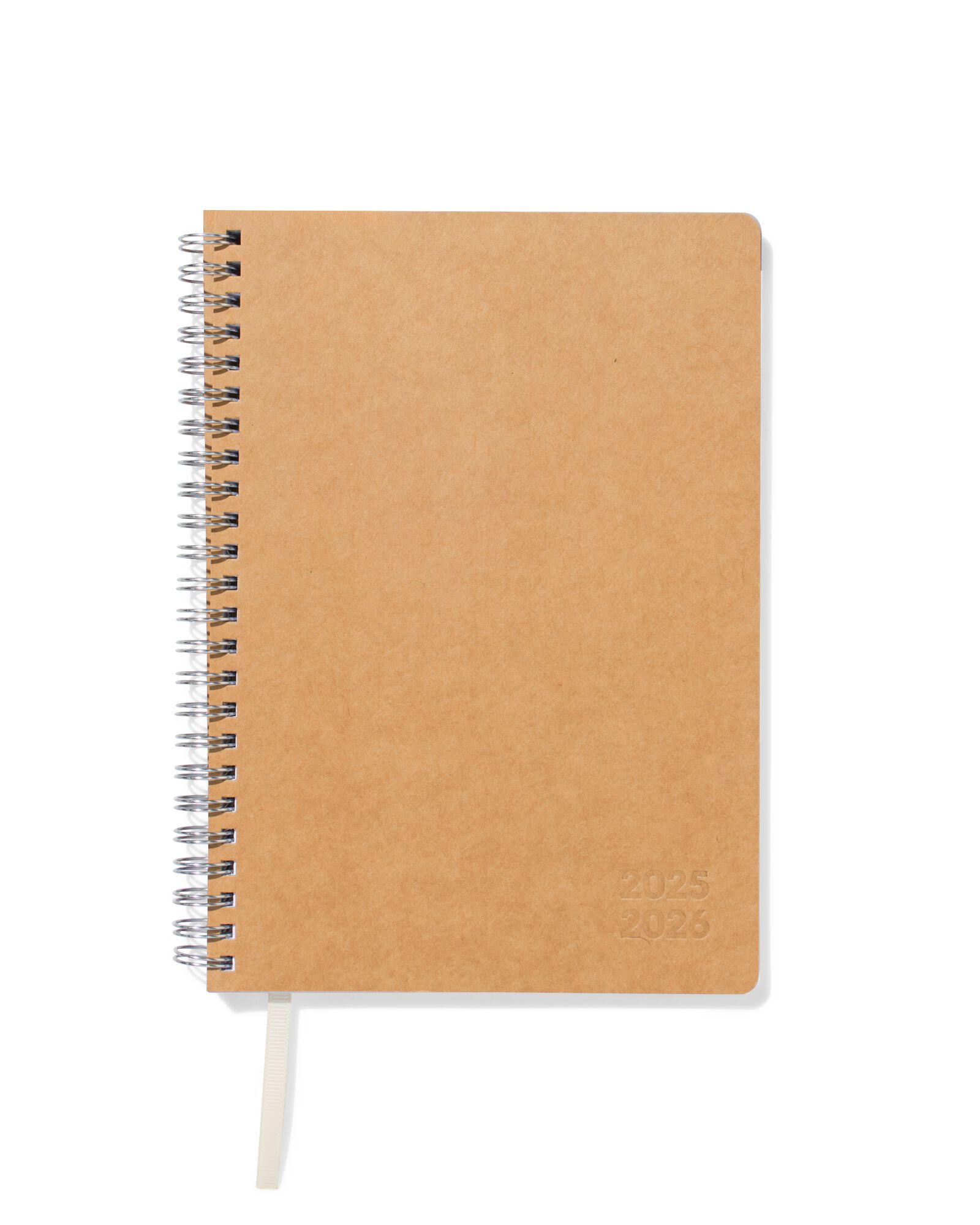 schoolagenda 25-26 A5 karton kraft - 14580189 - HEMA