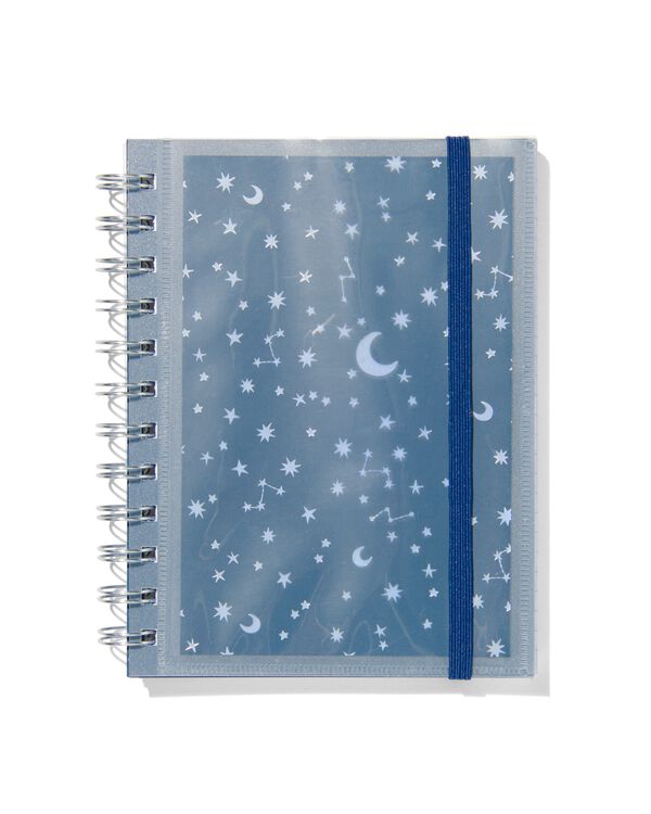 insteek notitieboek met spiraal 16.5x12.5 gelinieerd - 14170145 - HEMA