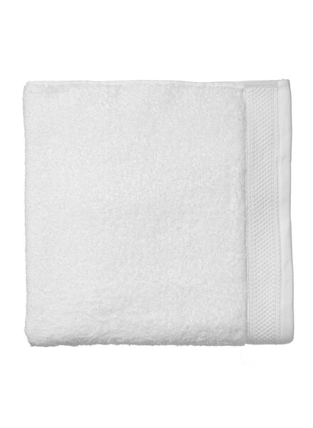 handdoek - 70 x 140 cm - hotelkwaliteit - wit wit handdoek 70 x 140 - 5217010 - HEMA