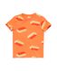 kinder t-shirt oranje tompouce - 30828145 - HEMA