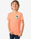 kinder t-shirt citrus oranje 98/104 - 30783969 - HEMA