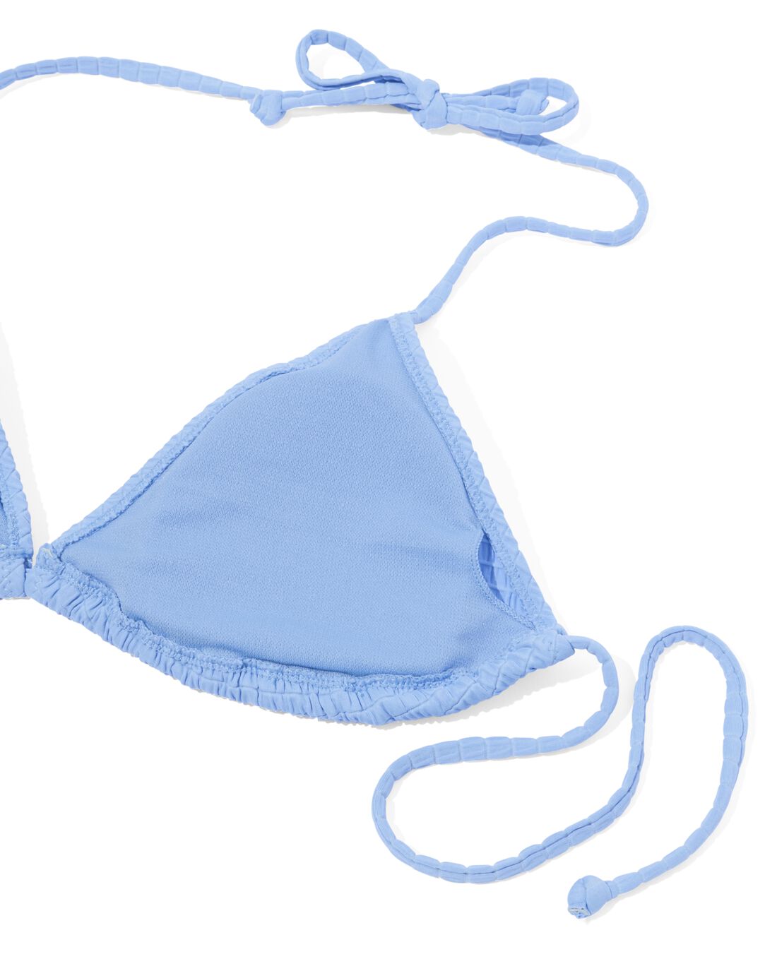 HEMA Dames Triangel Bikinitop Lichtblauw (lichtblauw)