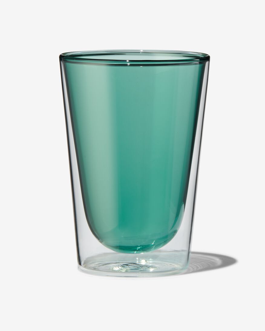 dubbelwandig glas groen - HEMA