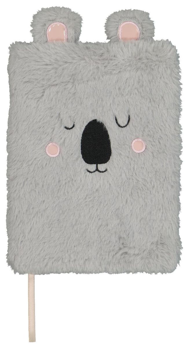 notitieboek A5 fluffy koala - 14150059 - HEMA