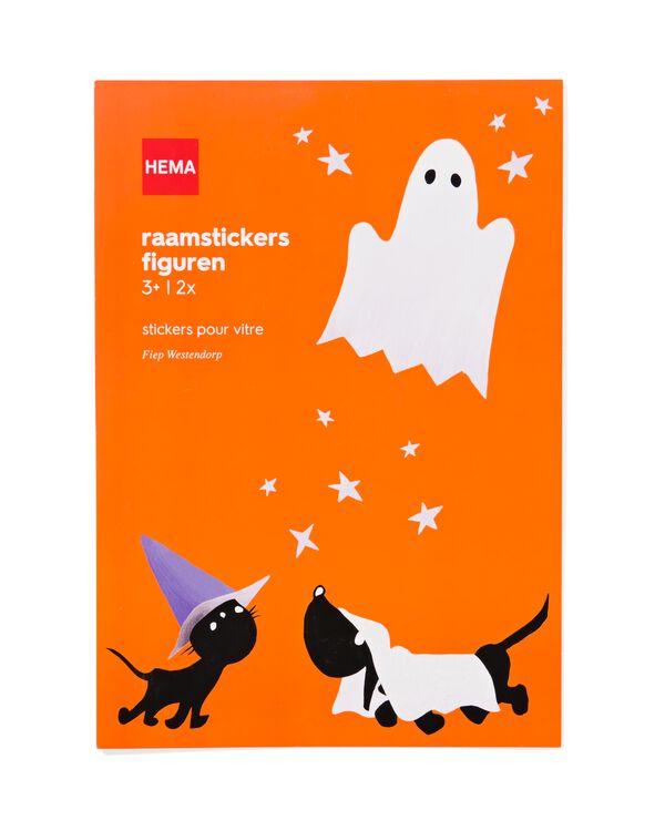 Takkie raamstickers Halloween - 2 vellen - 25200825 - HEMA