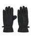 dames handschoenen waterafstotend met touchscreen zwart L - 16460373 - HEMA
