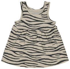 baby jurk zebra zand zand - 1000027769 - HEMA
