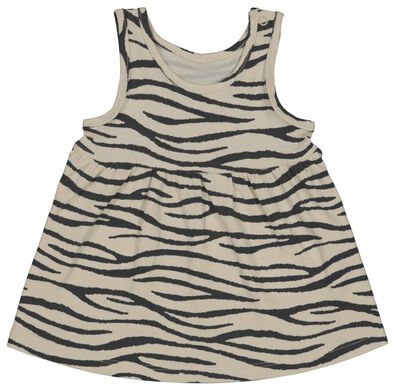 baby jurk zebra zand - 1000027769 - HEMA