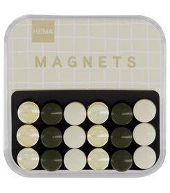 mini magneten Ø1cm - 18 stuks - 14460062 - HEMA
