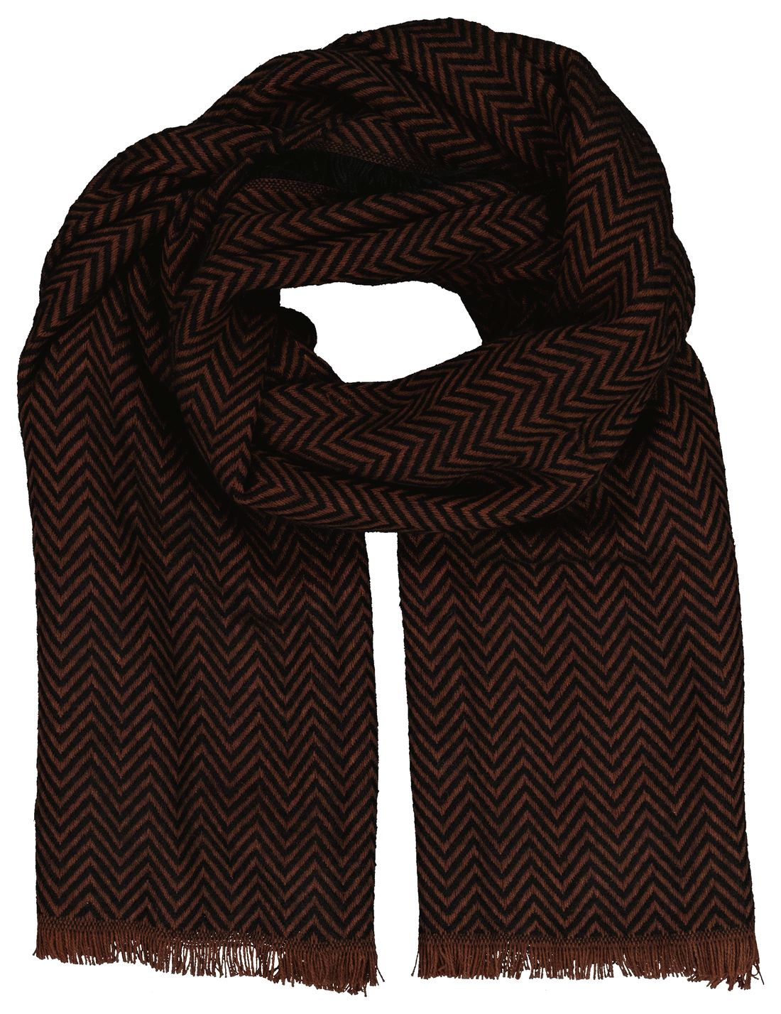 Hema dames sjaal 180x70 zigzag