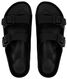 dames slippers met dubbele wreefband zwart - 1000026938 - HEMA