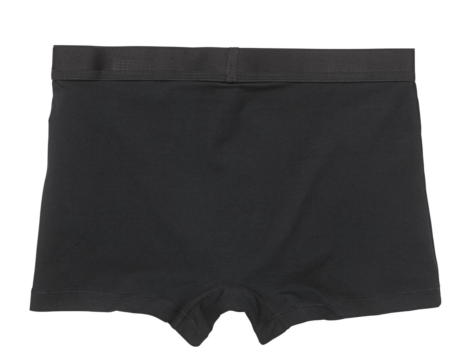 herenboxers kort real lasting cotton  - 2 stuks zwart zwart - 1000009932 - HEMA