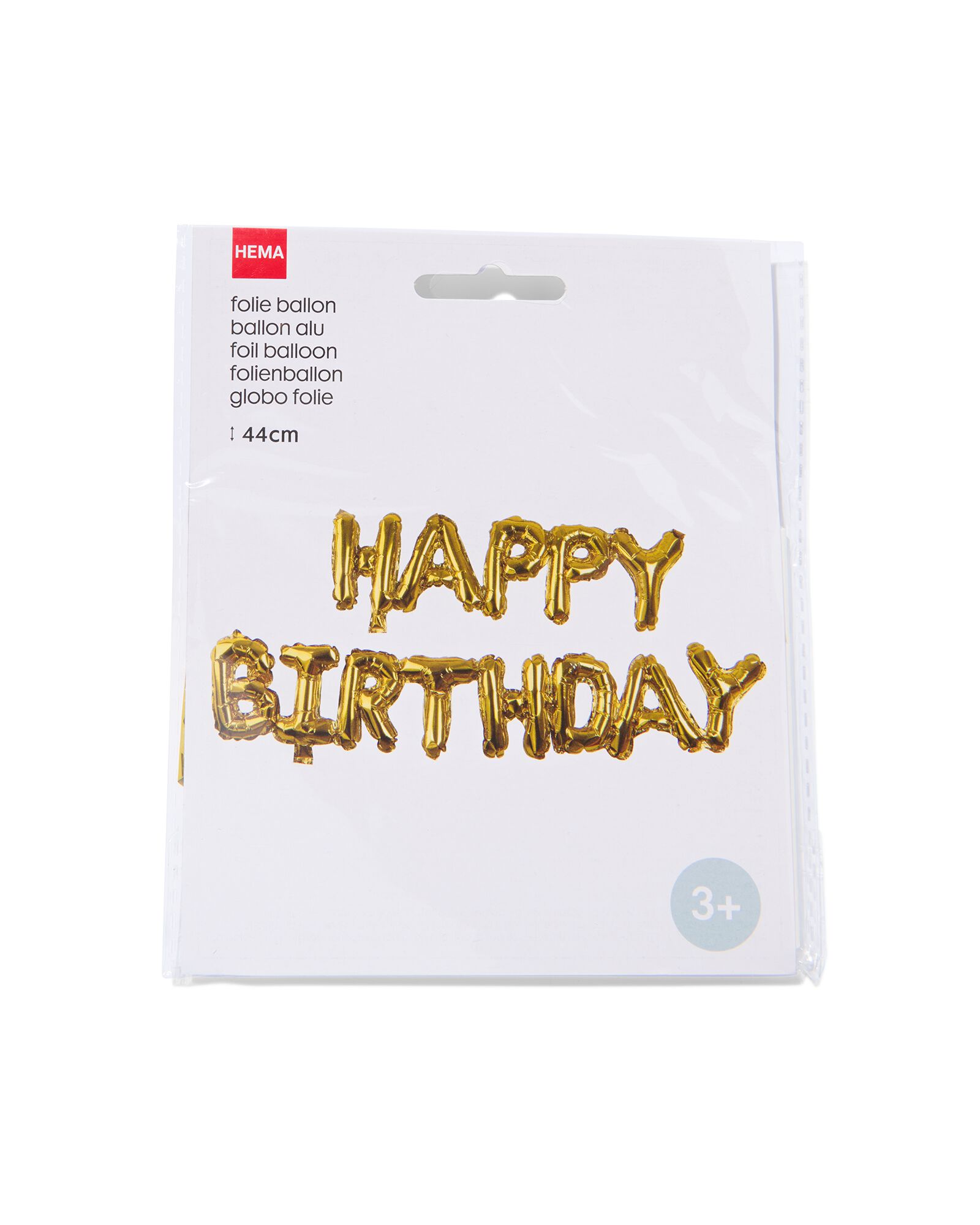 folie ballon Happy Birthday - 14230018 - HEMA