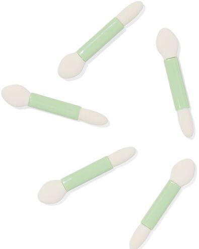 duo eye shadow applicators 5 stuks - 11201041 - HEMA duo eye shadow applicators 5 stuks - 11201041 - HEMA