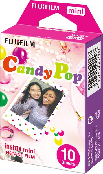 Universeel Woordenlijst Slagschip Fujifilm instax mini fotopapier candypop 10-pak - HEMA