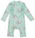 baby zwempak UV-beschermend bloemen blauw - 1000026868 - HEMA