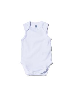 Romper Organic Katoen Stretch - 2 Stuks Wit (wit)