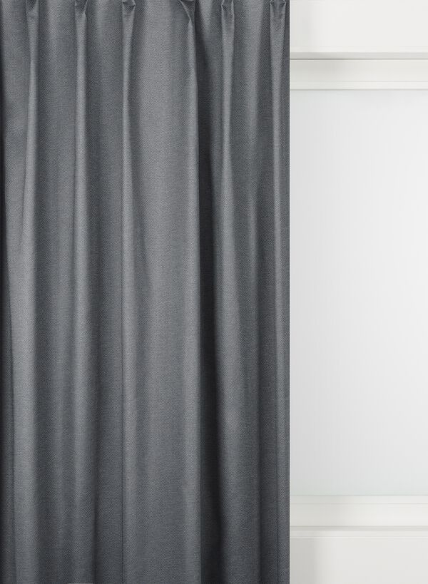 gordijnstof Woerden blauw - 46022395 - HEMA