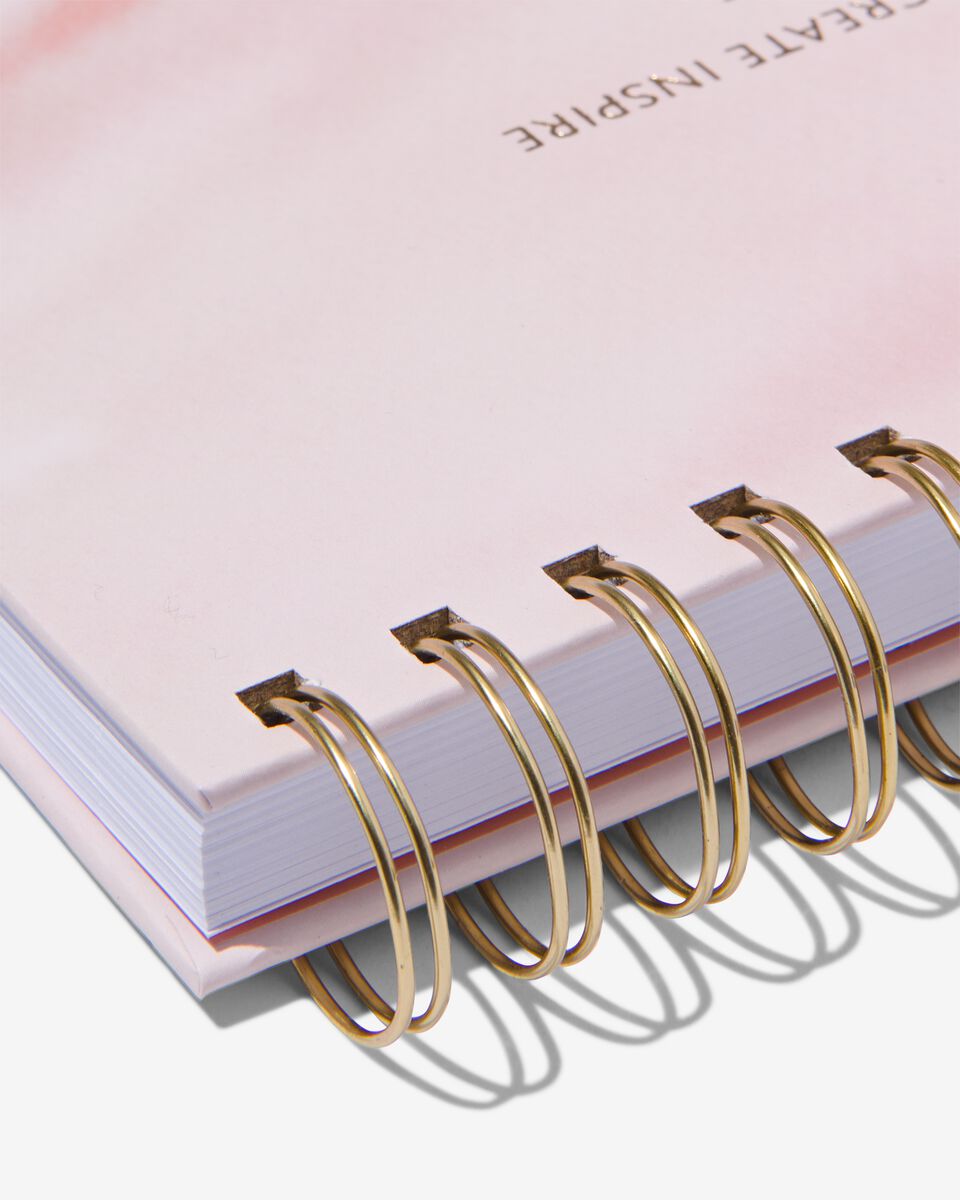paneel Klas Manifesteren schetsboek met elastische pennenhouder 25.4x18.6 - HEMA