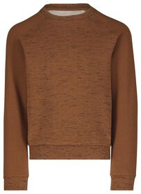 kinder sweater bruin bruin - 1000028880 - HEMA