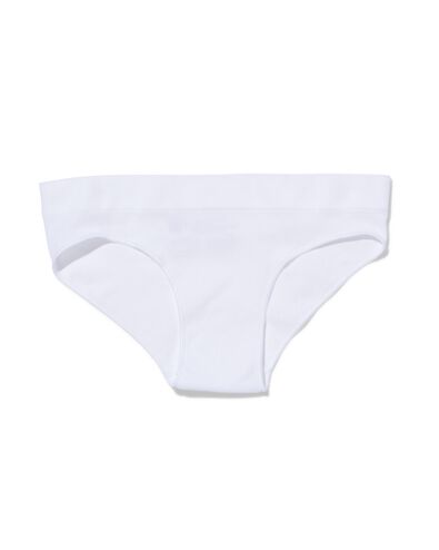dameshipster naadloos rib wit wit - 21910841WHITE - HEMA