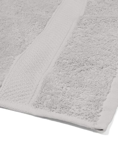 handdoek - 50 x 100 cm - zware kwaliteit - lichtgrijs uni lichtgrijs handdoek 50 x 100 - 5240203 - HEMA