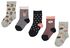 5-pak kindersokken donuts multi multi - 1000020466 - HEMA
