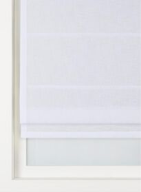 vouwgordijn purmerend wit wit - 1000015974 - HEMA