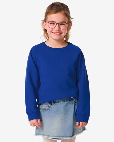 kindersweater blauw 122/128 - 30779252 - HEMA