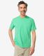 heren t-shirt relaxed fit groen L - 2115416 - HEMA