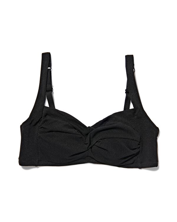 prothese bikini top zwart zwart - 1000031088 - HEMA