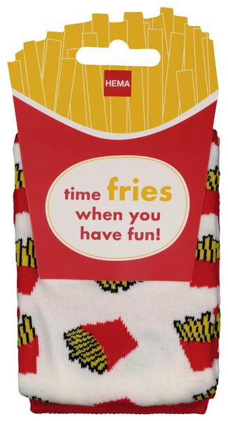 sokken maat 36-41 time fries when you have fun - 61150096 - HEMA