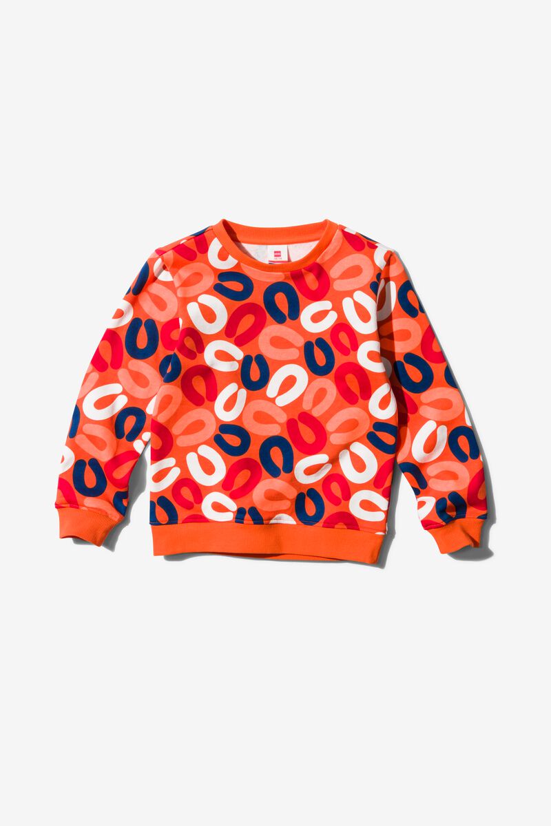 kinder sweater mey rookworsten oranje - 1000029273 - HEMA